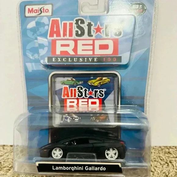 New 2008 Maistro All Stars red exclusive 100 Lamborghini Gallardo. New. - Picture 1 of 3